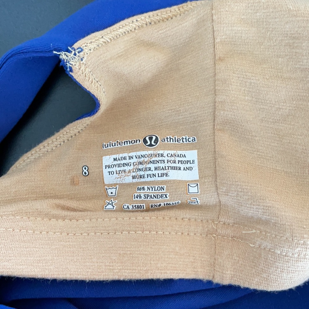 Lulu lemon cross back tank - Picture 8 of 8